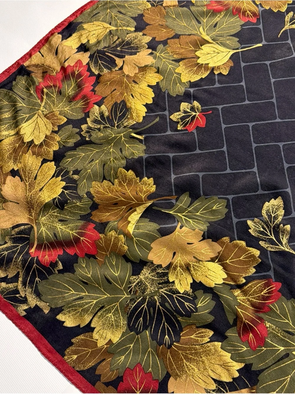 Vintage Museum of Fine Arts Boston Silk Scarf 34